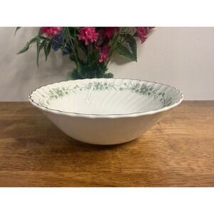 Johnson Bros Snowhite‎ Regency Ironstone Serving Bowl England Floral Vintage